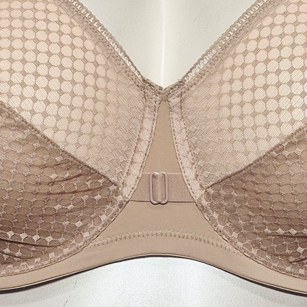 38d Just My Size Mj1205 1205 Perfect Shape Unlined T-Shirt Underwire Bra Beige — image 7 of 8